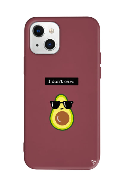 Thug Avokado Lansman Model İçi Kadife Silikon Telefon Kılıfı