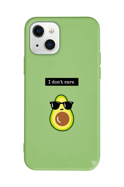 Thug Avokado Lansman Model İçi Kadife Silikon Telefon Kılıfı