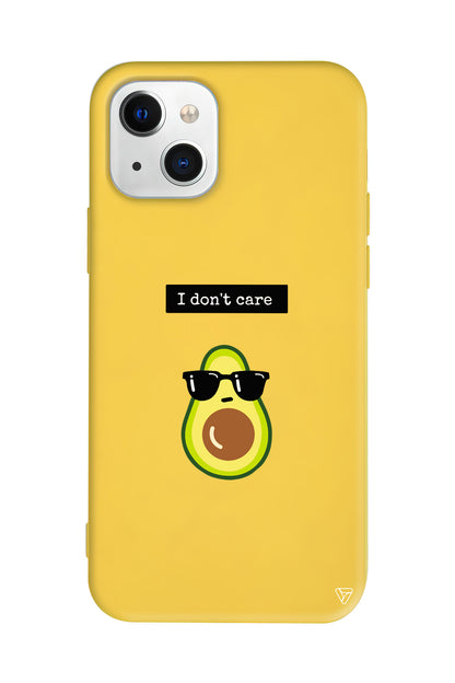 Thug Avokado Lansman Model İçi Kadife Silikon Telefon Kılıfı