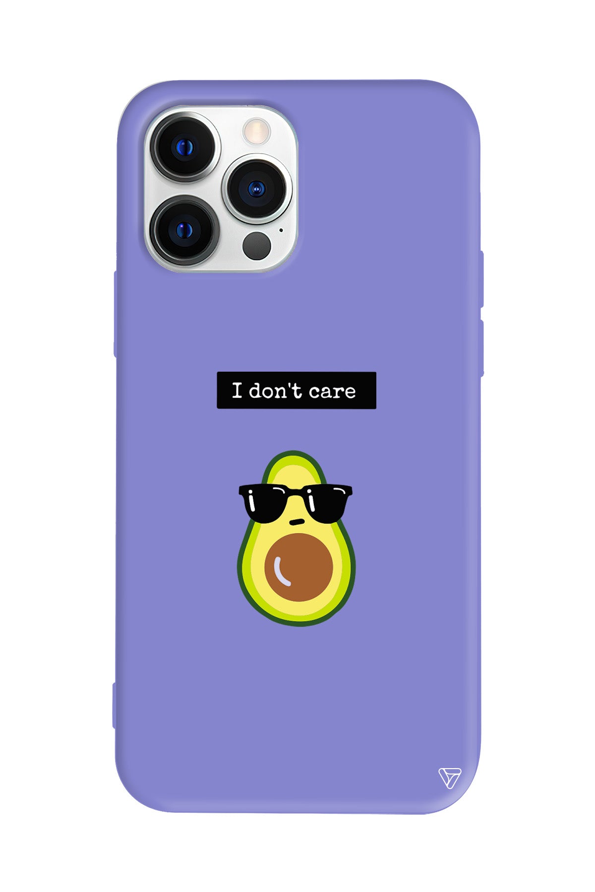 Thug Avokado Lansman Model İçi Kadife Silikon Telefon Kılıfı