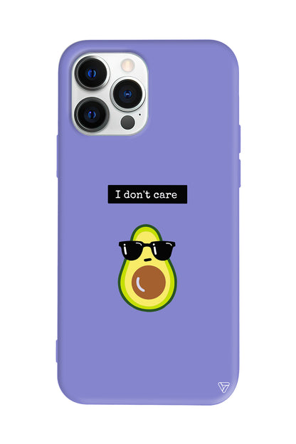 Thug Avokado Lansman Model İçi Kadife Silikon Telefon Kılıfı