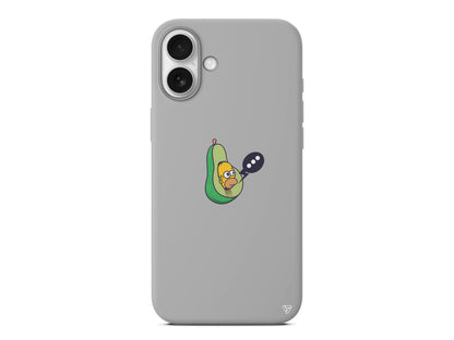 Avokado Simpson Lansman Model İçi Kadife Silikon Telefon Kılıfı – Plus Serisine Özel