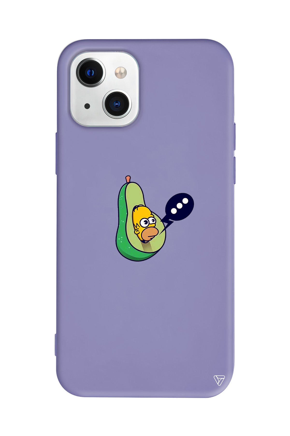 Avokado Simpson Lansman Model İçi Kadife Silikon Telefon Kılıfı – Plus Serisine Özel