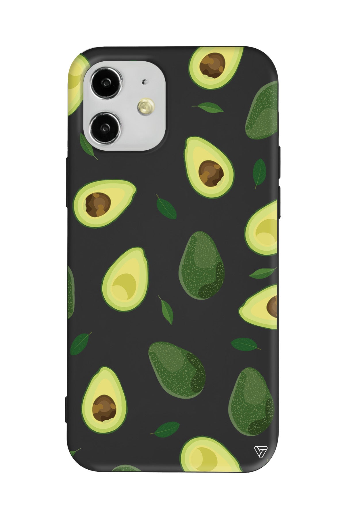 Avokadolar Lansman Model İçi Kadife Silikon Telefon Kılıfı