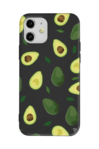 Avokadolar Lansman Model İçi Kadife Silikon Telefon Kılıfı