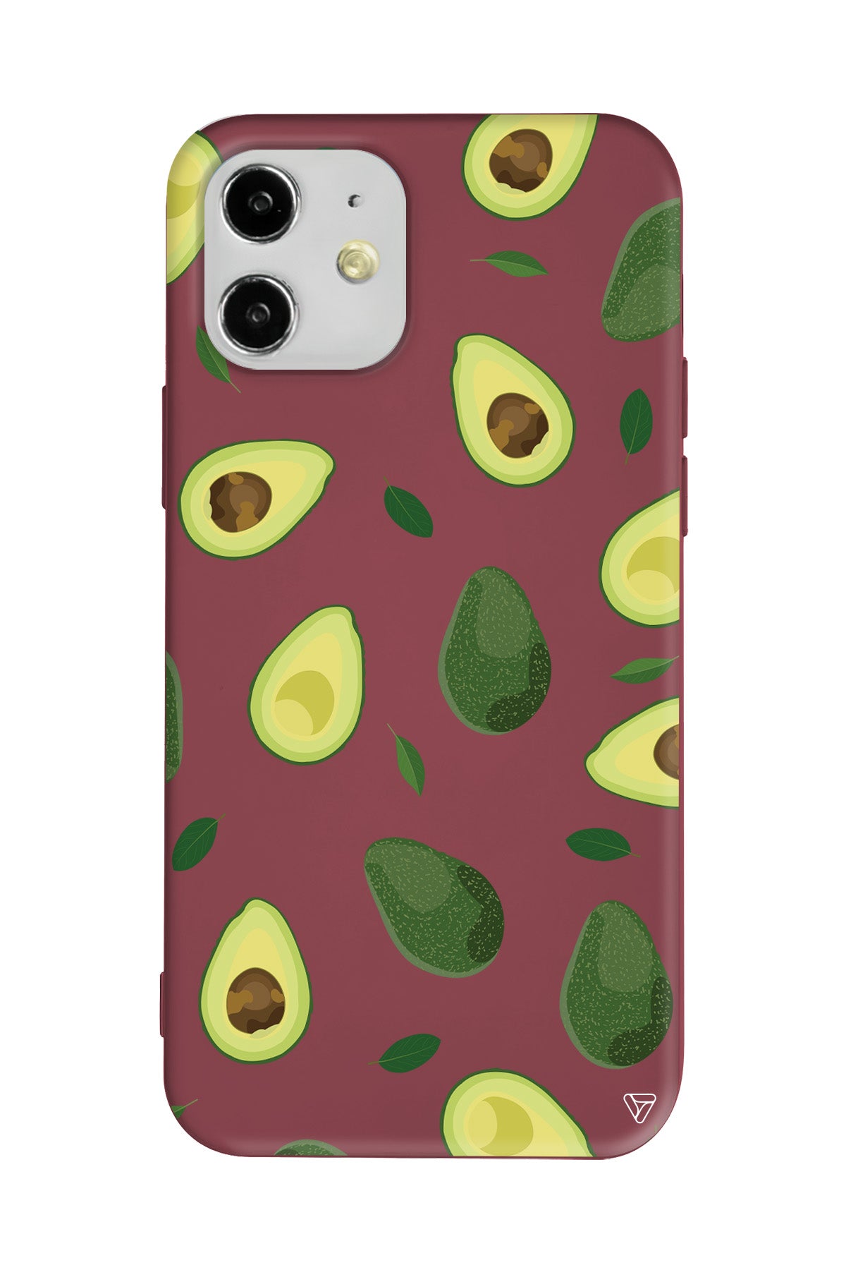 Avokadolar Lansman Model İçi Kadife Silikon Telefon Kılıfı