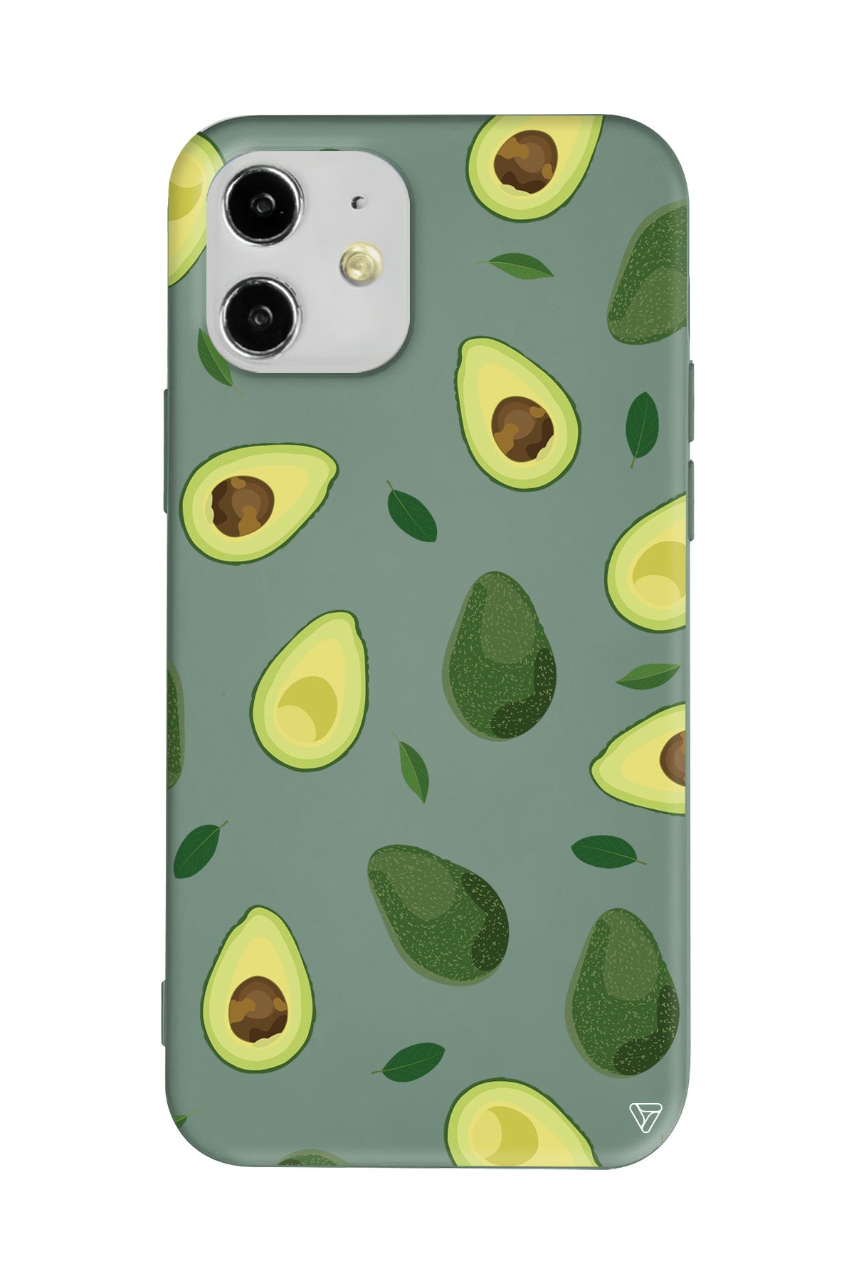 Avokadolar Lansman Model İçi Kadife Silikon Telefon Kılıfı