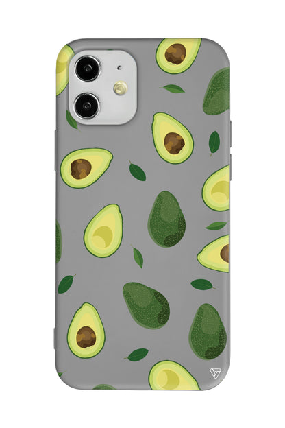 Avokadolar Lansman Model İçi Kadife Silikon Telefon Kılıfı