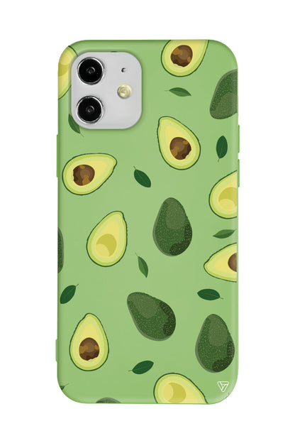 Avokadolar Lansman Model İçi Kadife Silikon Telefon Kılıfı