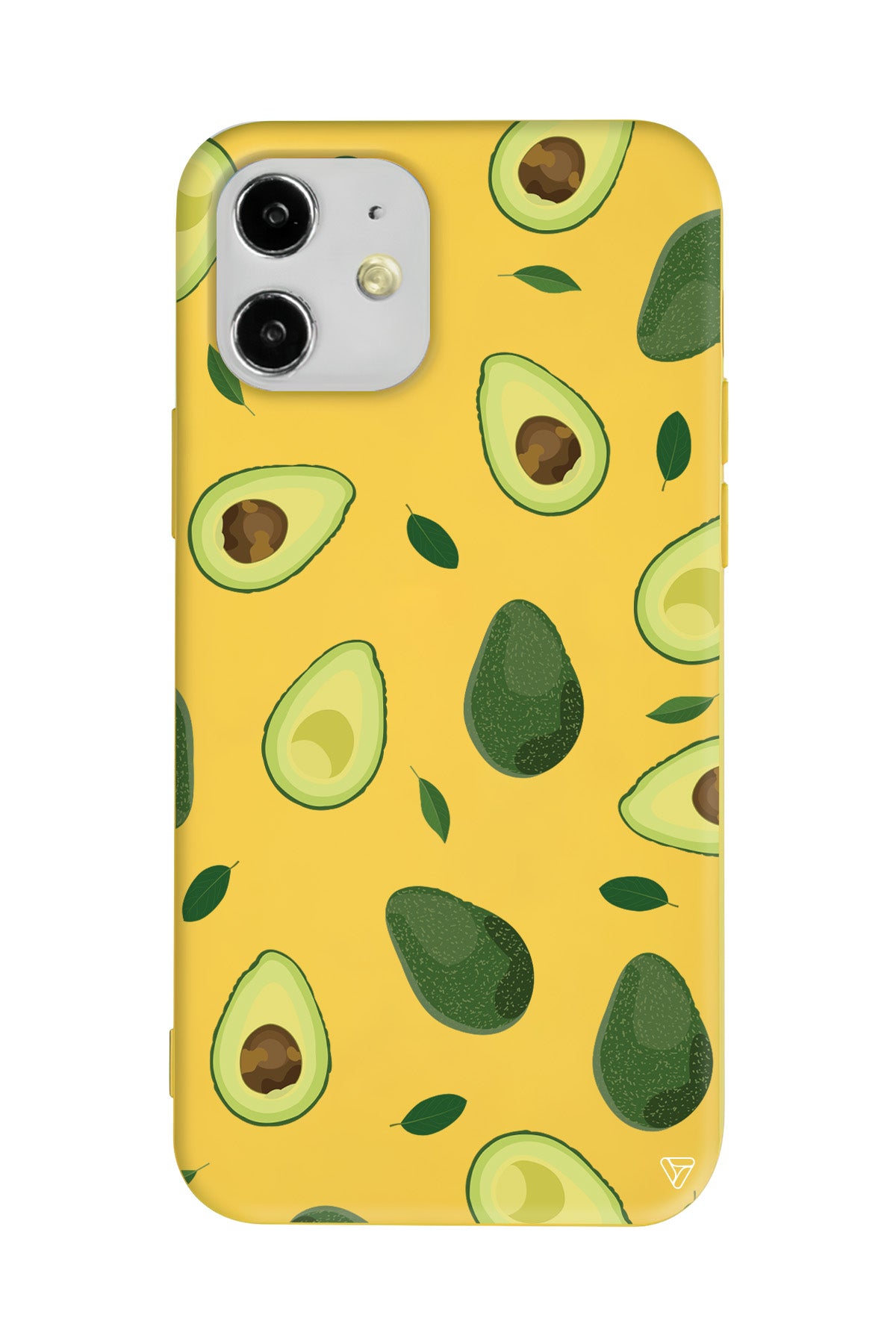 Avokadolar Lansman Model İçi Kadife Silikon Telefon Kılıfı