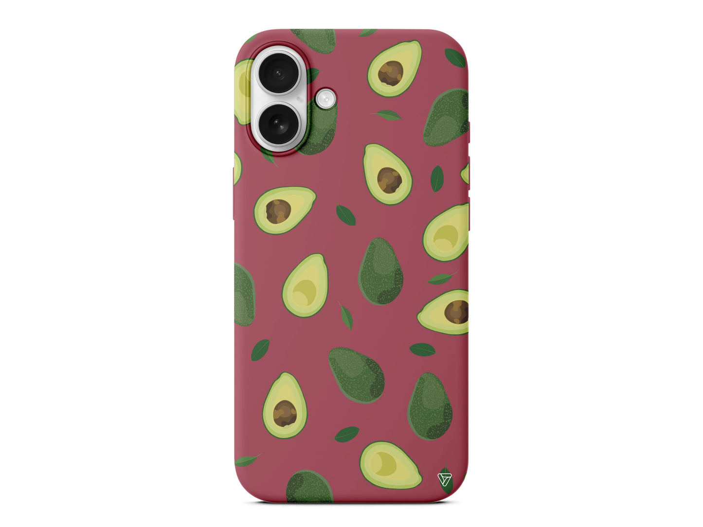 Avokadolar Lansman Model İçi Kadife Silikon Telefon Kılıfı