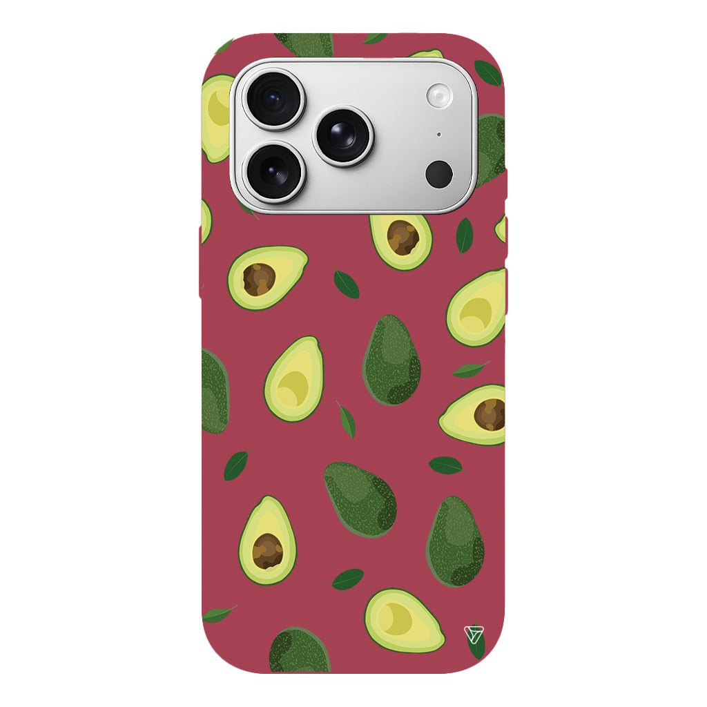 Avokadolar Lansman Model İçi Kadife Silikon Telefon Kılıfı