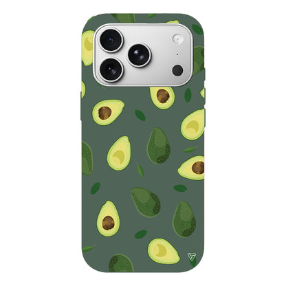 Avokadolar Lansman Model İçi Kadife Silikon Telefon Kılıfı