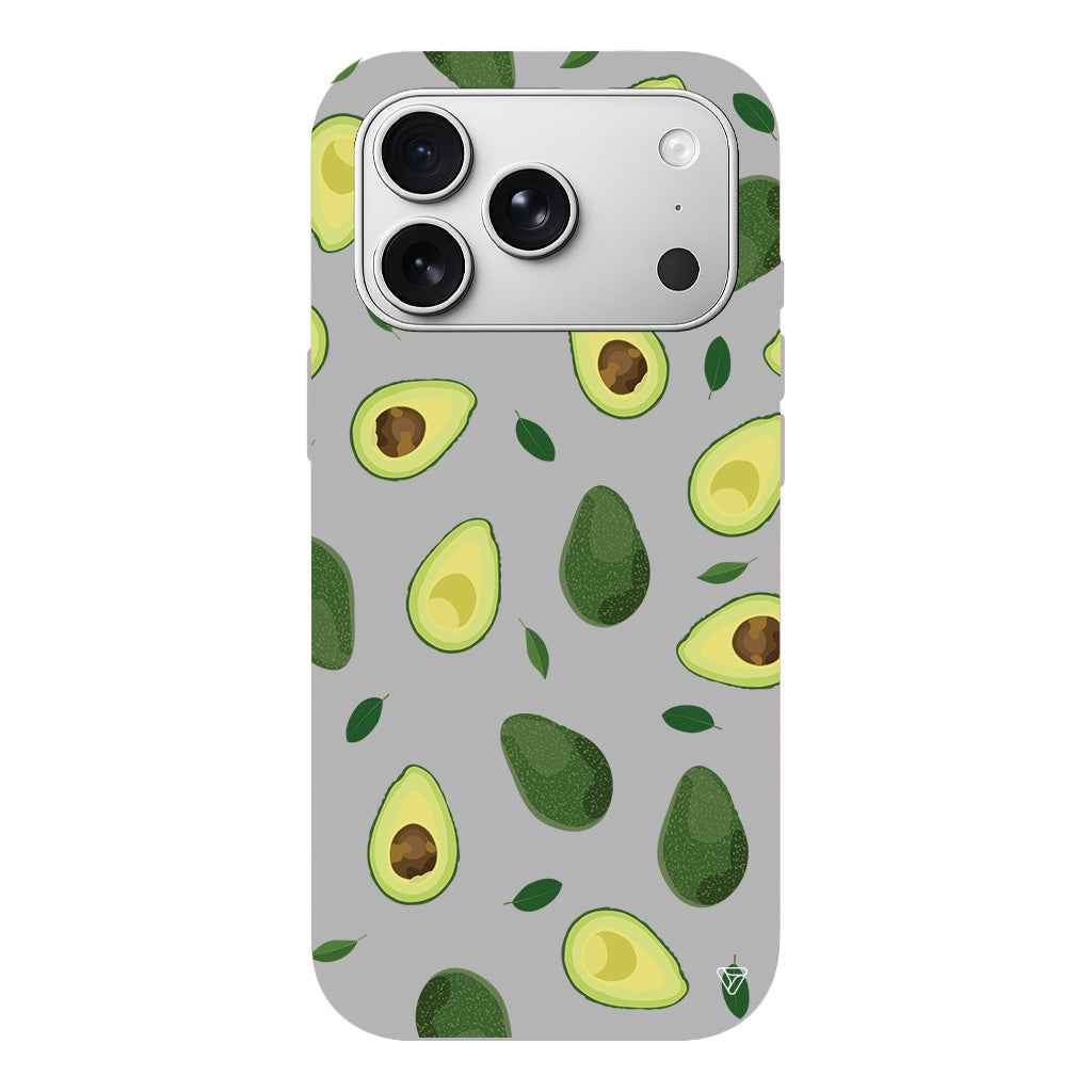 Avokadolar Lansman Model İçi Kadife Silikon Telefon Kılıfı