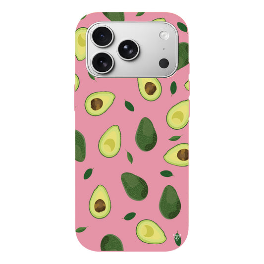 Avokadolar Lansman Model İçi Kadife Silikon Telefon Kılıfı