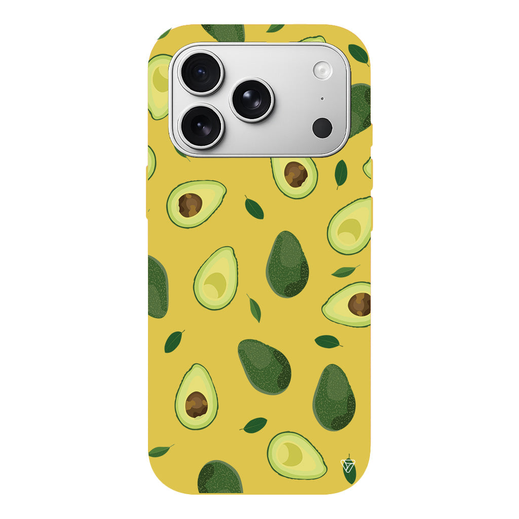 Avokadolar Lansman Model İçi Kadife Silikon Telefon Kılıfı