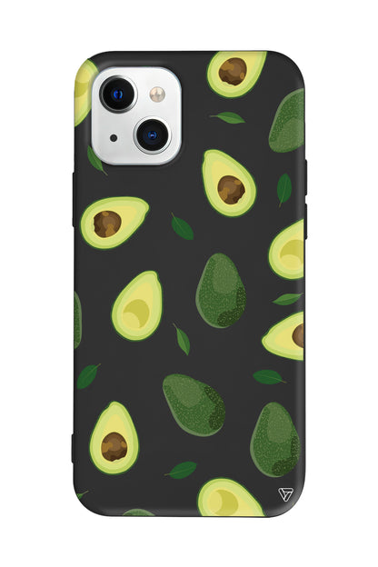 Avokadolar Lansman Model İçi Kadife Silikon Telefon Kılıfı