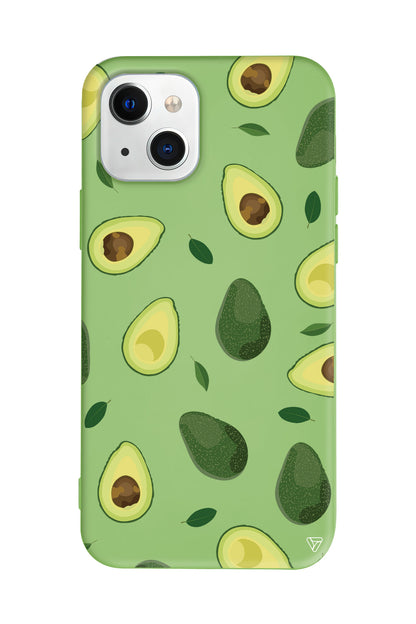Avokadolar Lansman Model İçi Kadife Silikon Telefon Kılıfı