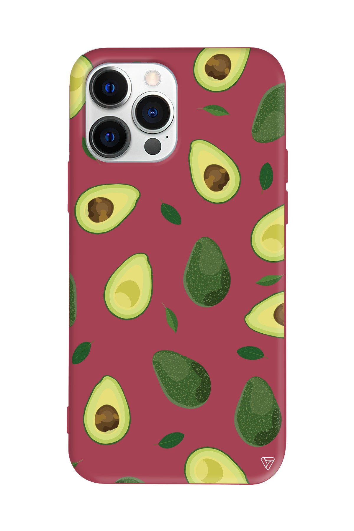 Avokadolar Lansman Model İçi Kadife Silikon Telefon Kılıfı