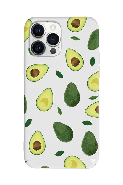 Avokadolar Lansman Model İçi Kadife Silikon Telefon Kılıfı