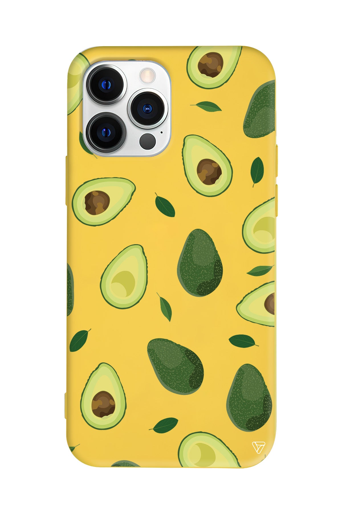 Avokadolar Lansman Model İçi Kadife Silikon Telefon Kılıfı