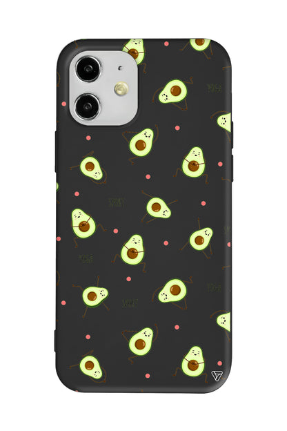 Sporty Avokado Lansman Model İçi Kadife Silikon Telefon Kılıfı