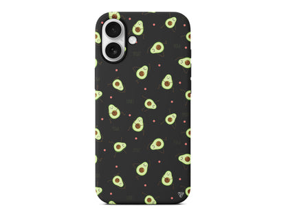 Sporty Avokado Lansman Model İçi Kadife Silikon Telefon Kılıfı – Plus Serisine Özel
