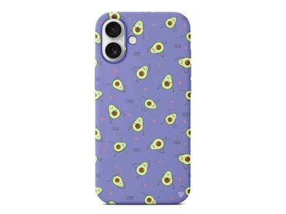 Sporty Avokado Lansman Model İçi Kadife Silikon Telefon Kılıfı