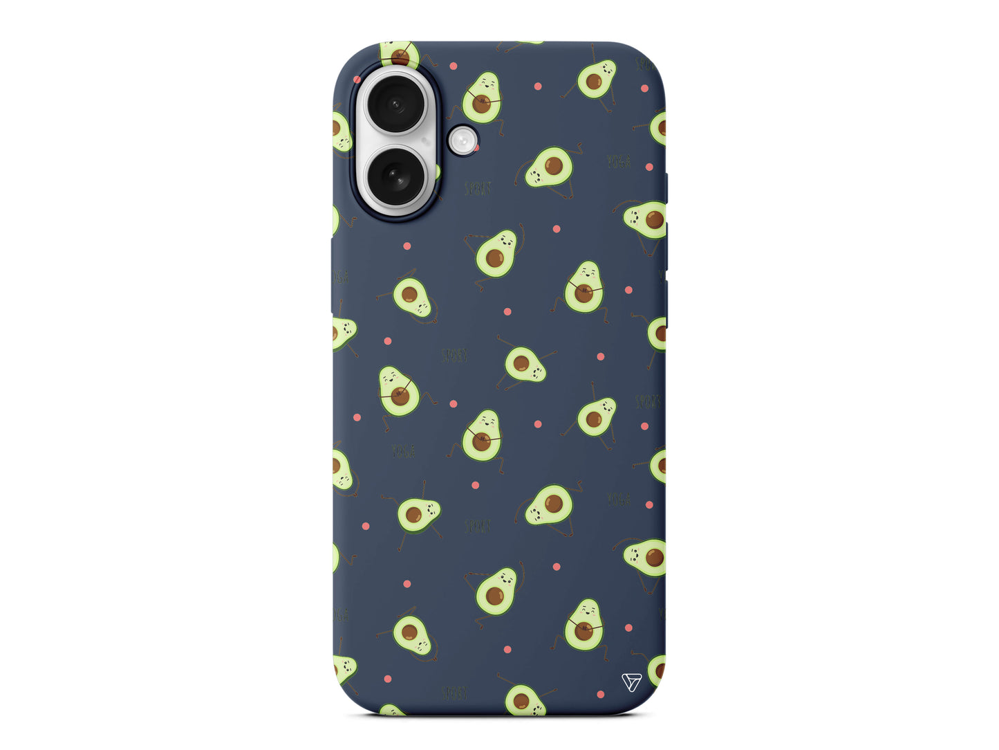 Sporty Avokado Lansman Model İçi Kadife Silikon Telefon Kılıfı