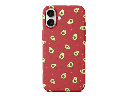 Sporty Avokado Lansman Model İçi Kadife Silikon Telefon Kılıfı – Plus Serisine Özel