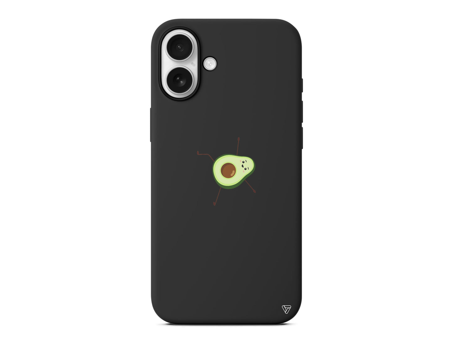 Lazy Avokado Lansman Model İçi Kadife Silikon Telefon Kılıfı