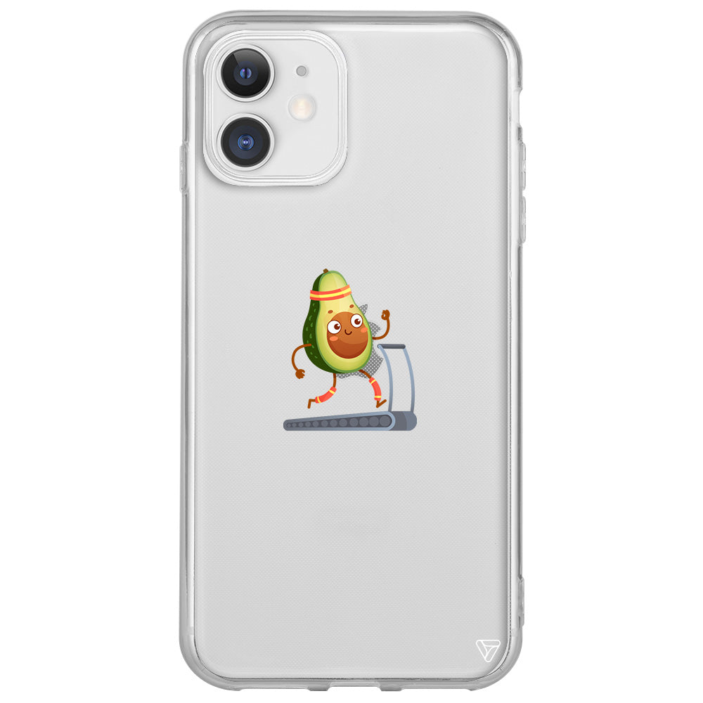 Avokado Run Lansman Model İçi Kadife Silikon Telefon Kılıfı