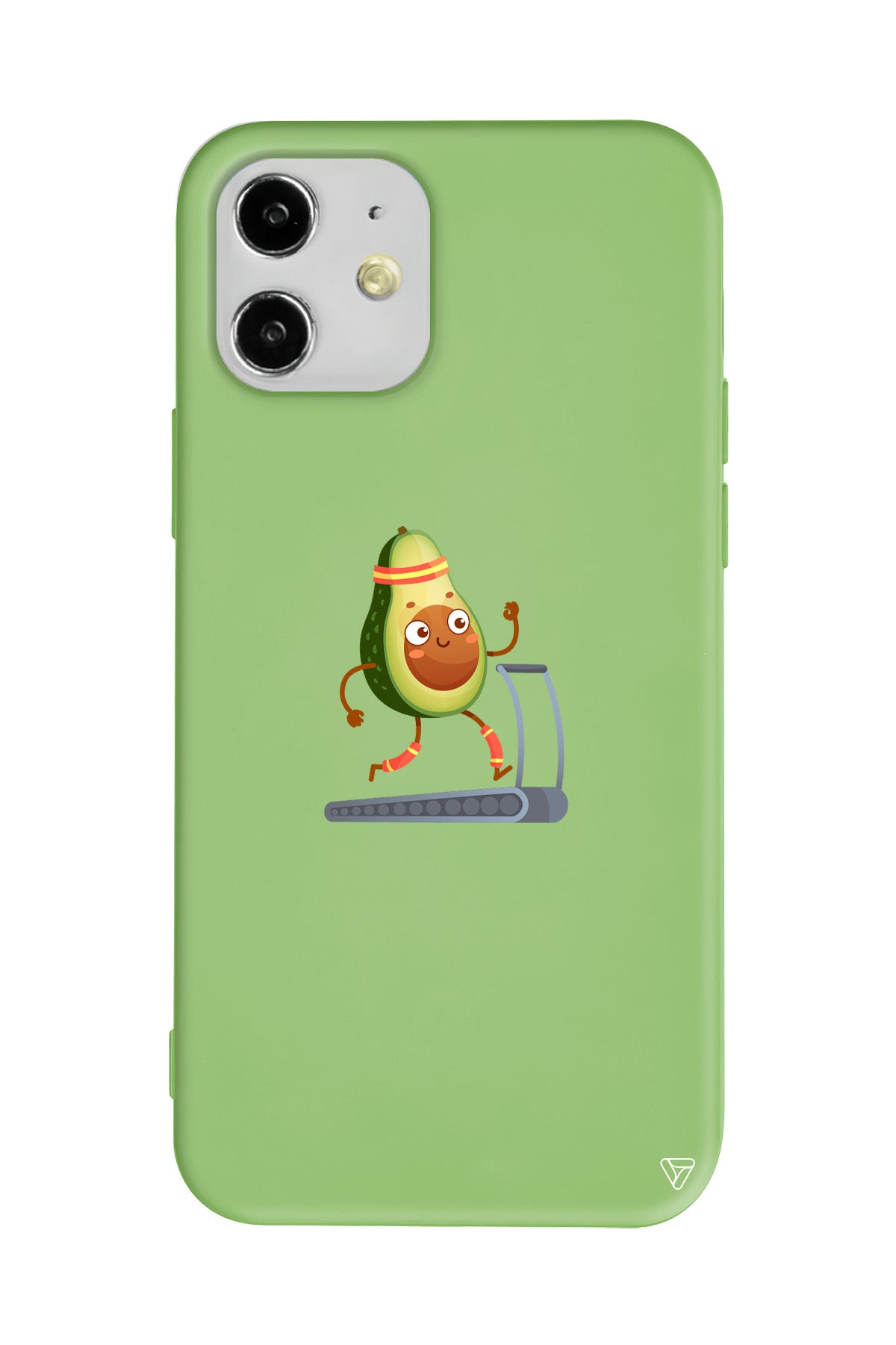 Avokado Run Lansman Model İçi Kadife Silikon Telefon Kılıfı