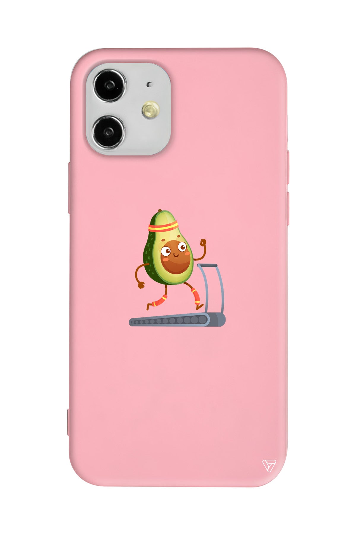 Avokado Run Lansman Model İçi Kadife Silikon Telefon Kılıfı