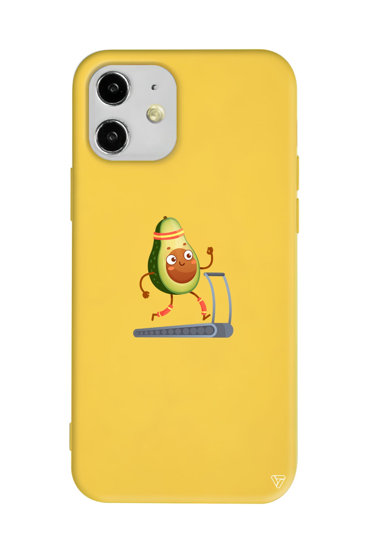 Avokado Run Lansman Model İçi Kadife Silikon Telefon Kılıfı