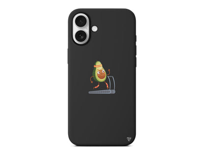 Avokado Run Lansman Model İçi Kadife Silikon Telefon Kılıfı – Plus Serisine Özel