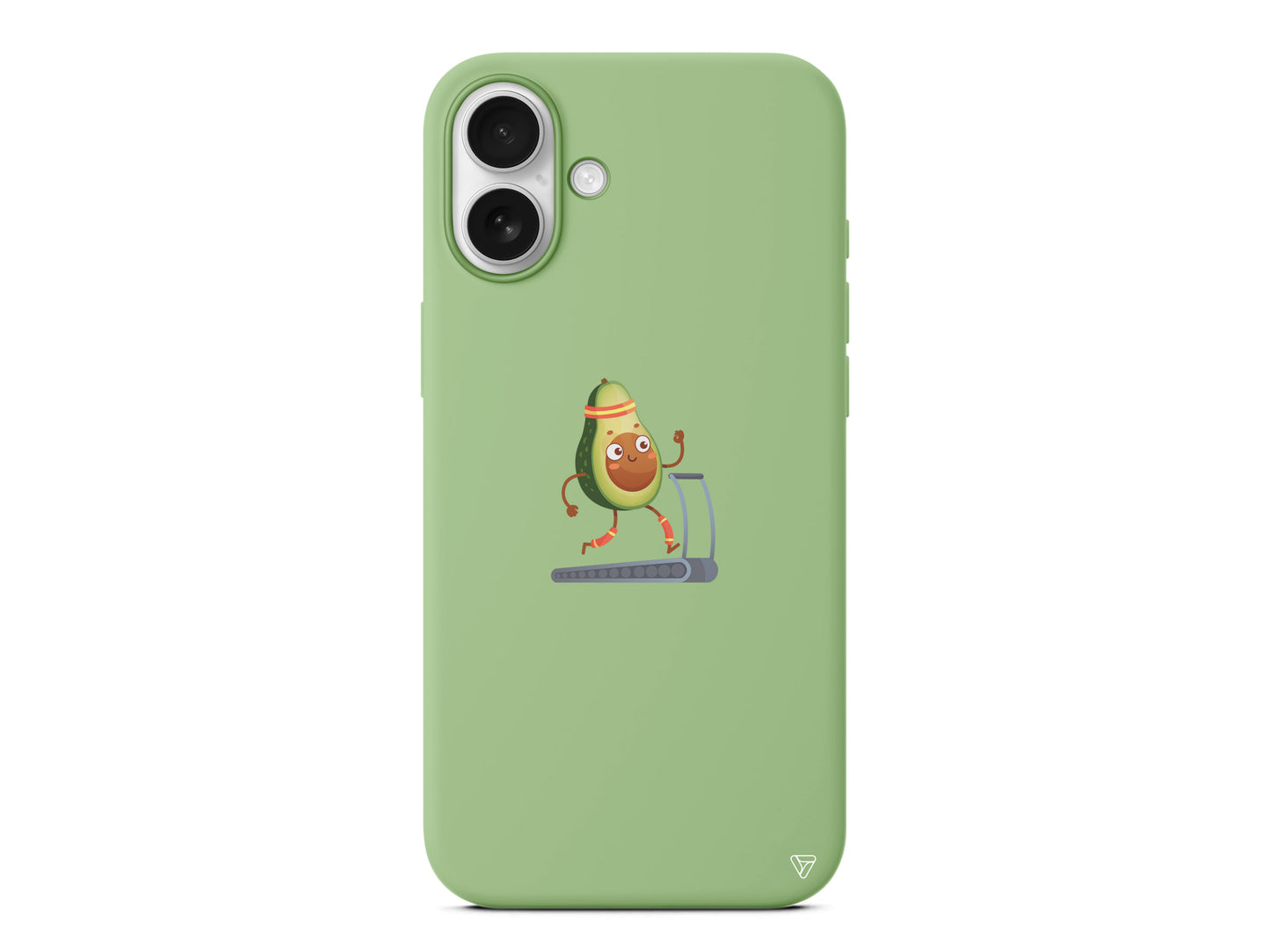 Avokado Run Lansman Model İçi Kadife Silikon Telefon Kılıfı – Plus Serisine Özel