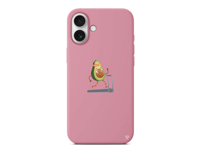 Avokado Run Lansman Model İçi Kadife Silikon Telefon Kılıfı – Plus Serisine Özel