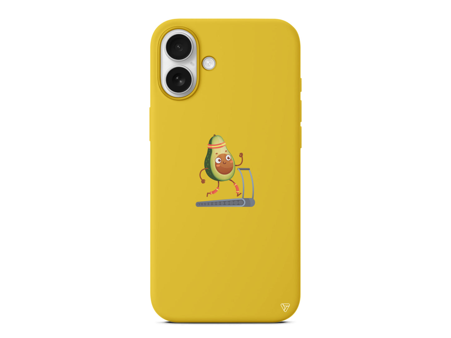 Avokado Run Lansman Model İçi Kadife Silikon Telefon Kılıfı