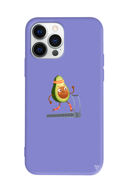 Avokado Run Lansman Model İçi Kadife Silikon Telefon Kılıfı