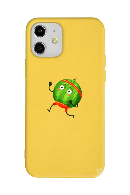 Athletic Melon Lansman Model İçi Kadife Silikon Telefon Kılıfı