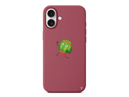 Athletic Melon Lansman Model İçi Kadife Silikon Telefon Kılıfı – Plus Serisine Özel