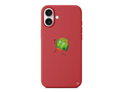 Athletic Melon Lansman Model İçi Kadife Silikon Telefon Kılıfı – Plus Serisine Özel