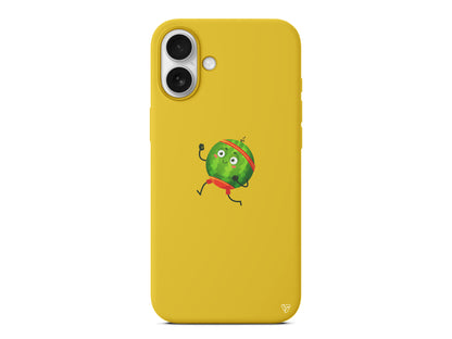 Athletic Melon Lansman Model İçi Kadife Silikon Telefon Kılıfı