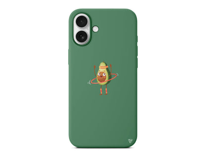 Fit Avokado Lansman Model İçi Kadife Silikon Telefon Kılıfı – Plus Serisine Özel