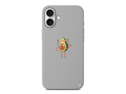 Fit Avokado Lansman Model İçi Kadife Silikon Telefon Kılıfı – Plus Serisine Özel