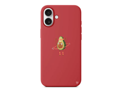 Fit Avokado Lansman Model İçi Kadife Silikon Telefon Kılıfı – Plus Serisine Özel