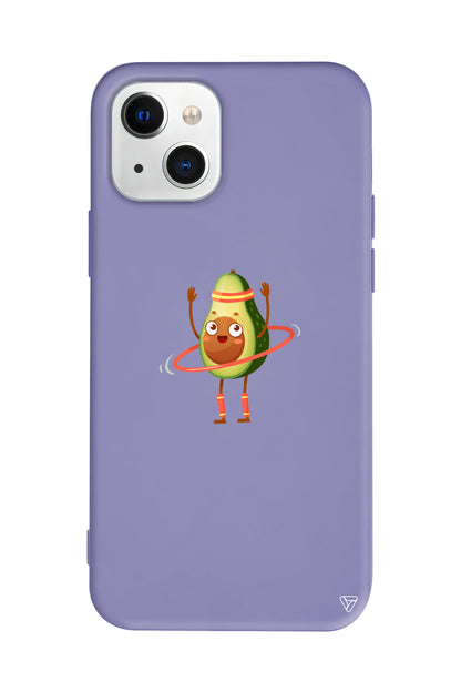 Fit Avokado Lansman Model İçi Kadife Silikon Telefon Kılıfı – Plus Serisine Özel