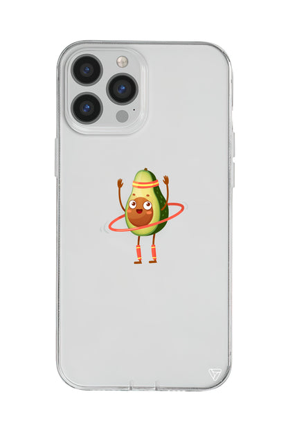 Fit Avokado Lansman Model İçi Kadife Silikon Telefon Kılıfı