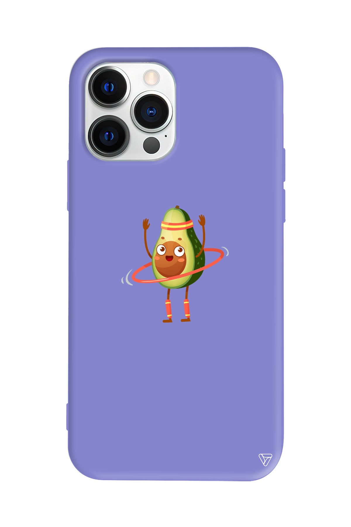 Fit Avokado Lansman Model İçi Kadife Silikon Telefon Kılıfı